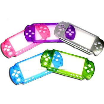 CARCASA FRONTAL TRANSPARENTE DE COLORES PARA PSP